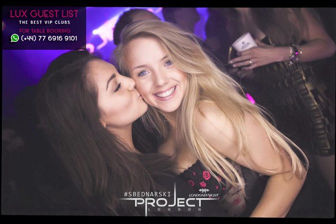 ✨💄 Planning a big night out?✨💄 You should book a table in Project Club London now! Contact us at 077 6916 9101!