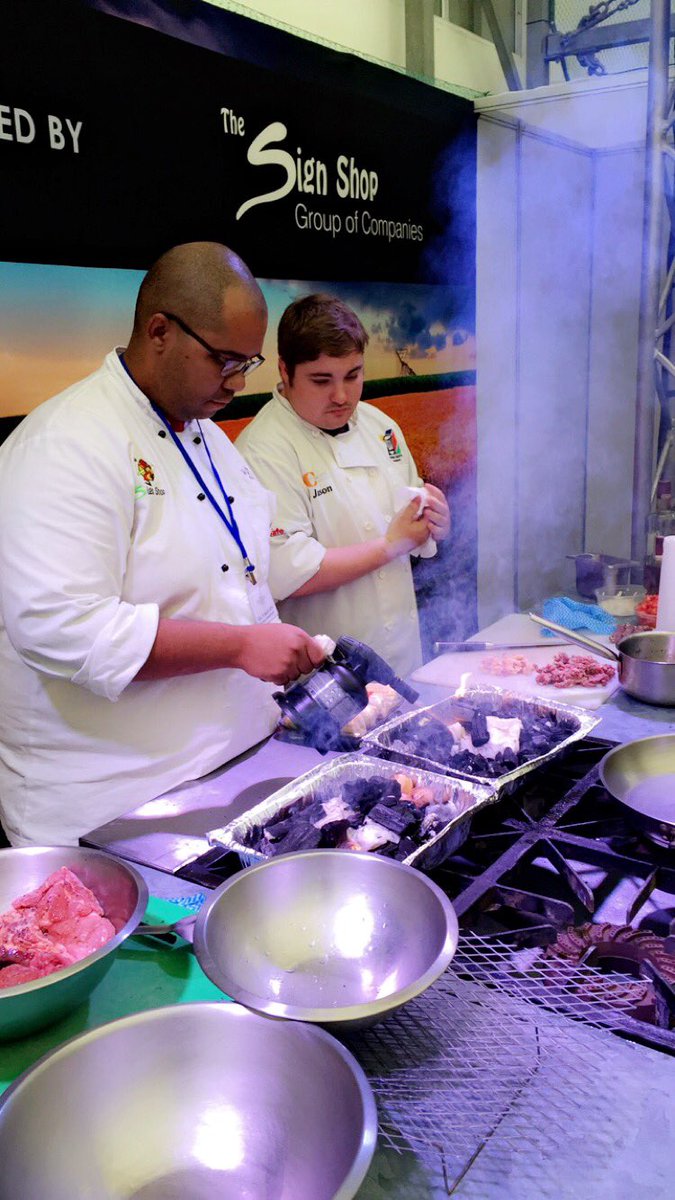 Something's cooking at the Sign Shop Sensory Zone Food Theatre! 😋 #NWF_2016