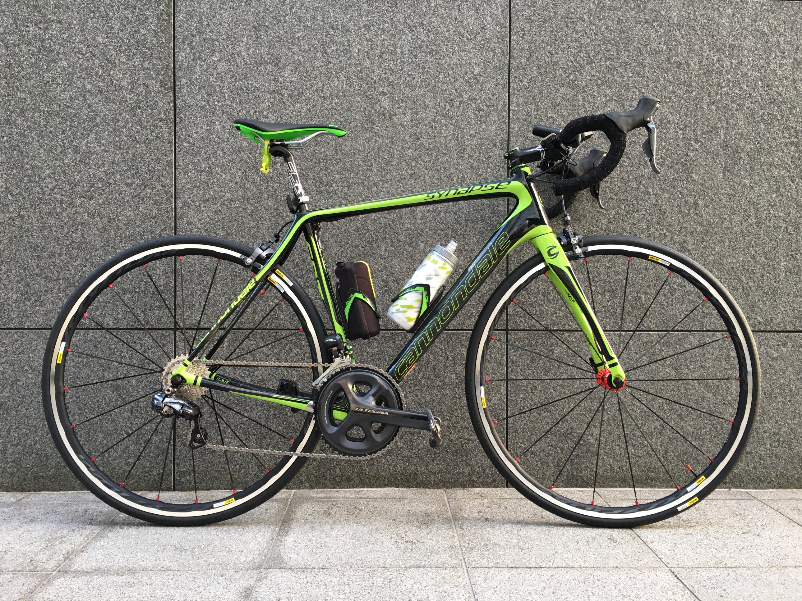 Funn ロードバイク 黒/緑 シマノ ロードバイク 700C×25C シマノ製14段変速 SHIMANO 高級