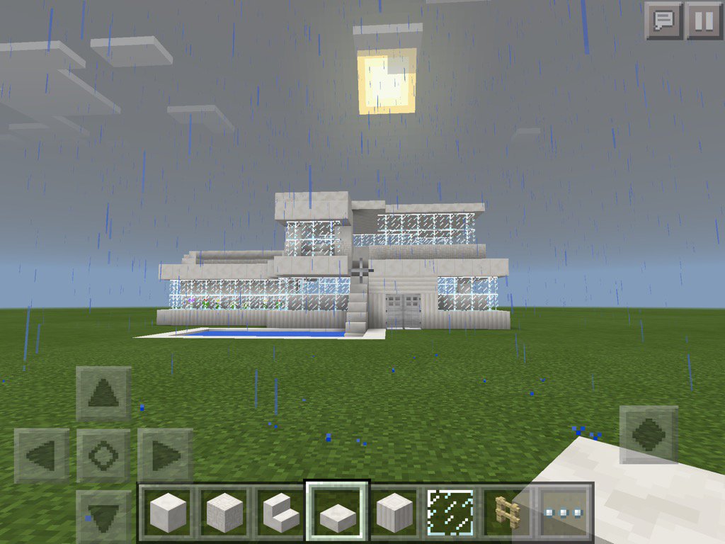 AlphaAnime_N's tweet photo. My minecraft modern house https://t.co/Yf0up5qxyI