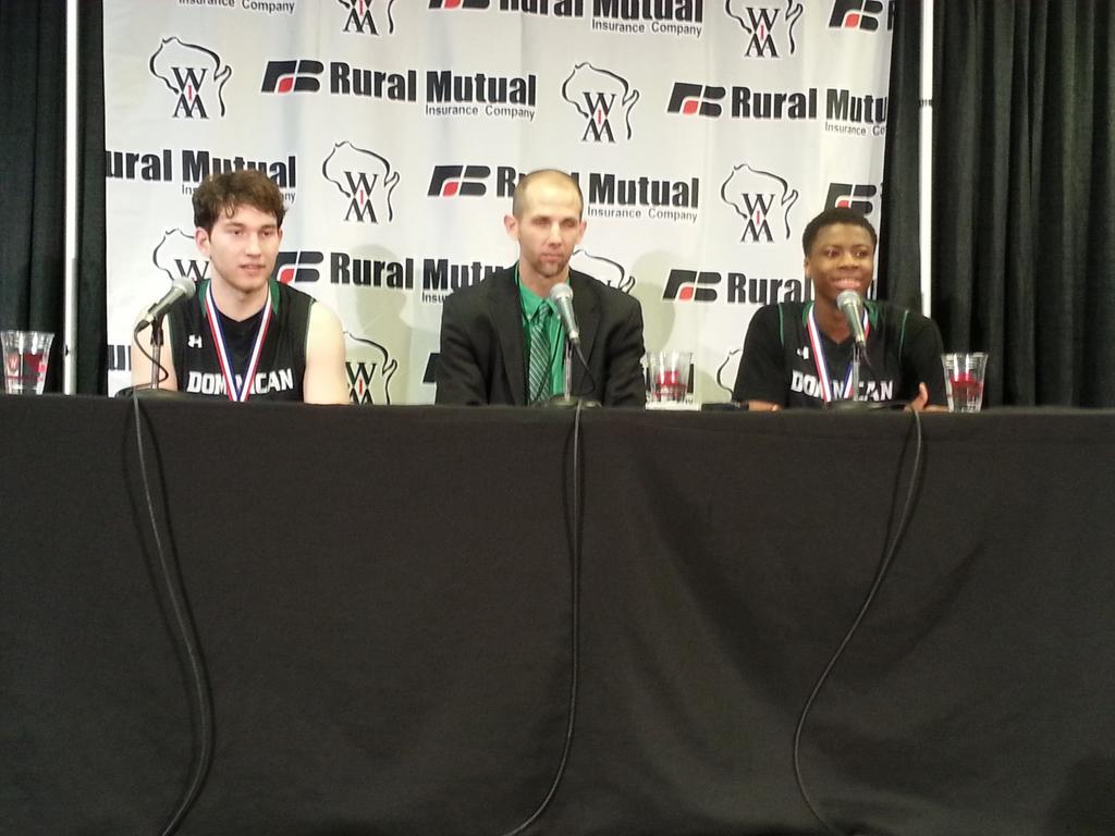 mikeramczyk17's tweet photo. The only boys basketball team to win FIVE CONSECUTIVE STATE TITLES in @wiaawi history, Whitefish Bay Dominican. https://t.co/6zufWT5hw9