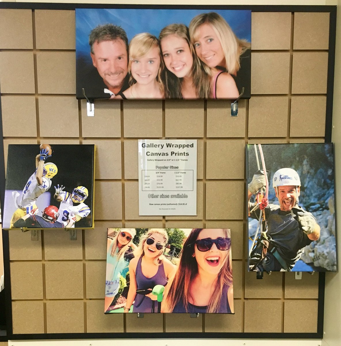 ups store canvas prints