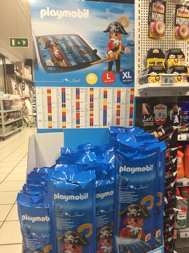 parasol coche playmobil