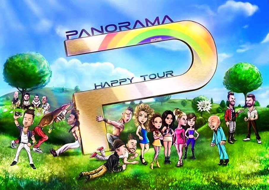 Panorama 2016 Happy Tour,
próximo Miércoles 23 arrancamos la Gira, Go!!