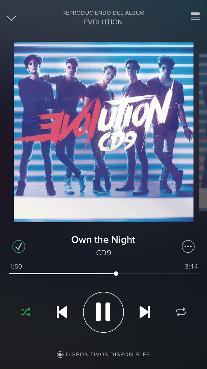 bizzletiffin's tweet photo. @somosCD9 amo todo el disco, pero esa es de mis faaavs. ππ
#EVOLUTIONSpotify #Evolution https://t.co/nFhBHVsITe