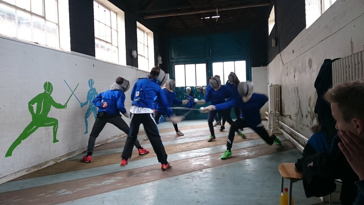 rossettPE's tweet photo. Group 3/F with a bit of fencing this aft #RST16 @Rossett https://t.co/EzywucaDBh