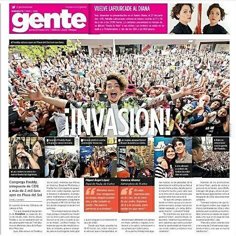 CD9_COL's tweet photo. Nota de Los Chicos en @reformagente @somosCD9 #HappyEvolutionDay @JesusBlaife https://t.co/KUKI0UbWDV