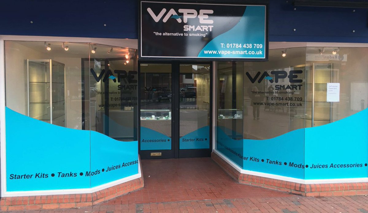 VapeSmartUK's tweet photo. Our shop in #Egham is now #OPEN!

Come visit us in store:
168b Highstreet
Egham, TW209HP

#vape #vapelife #vapesmart https://t.co/AvIyb0JA30