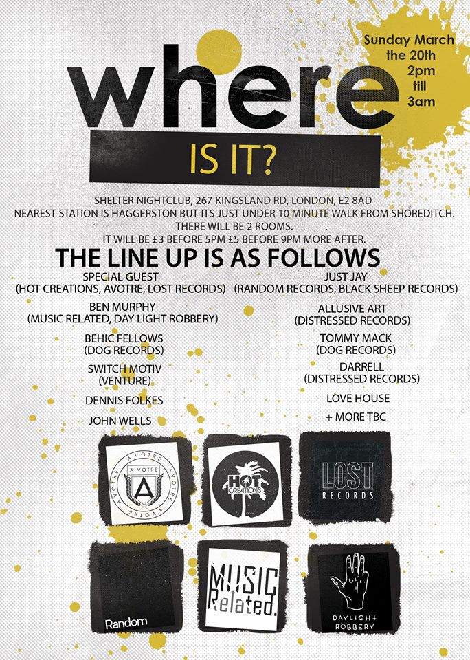 IsitWhere's tweet image. Nice little podcast from @DJ_Tommy_Mack Catch him at our party on 20th March, enjoy x ow.ly/ZGEbs