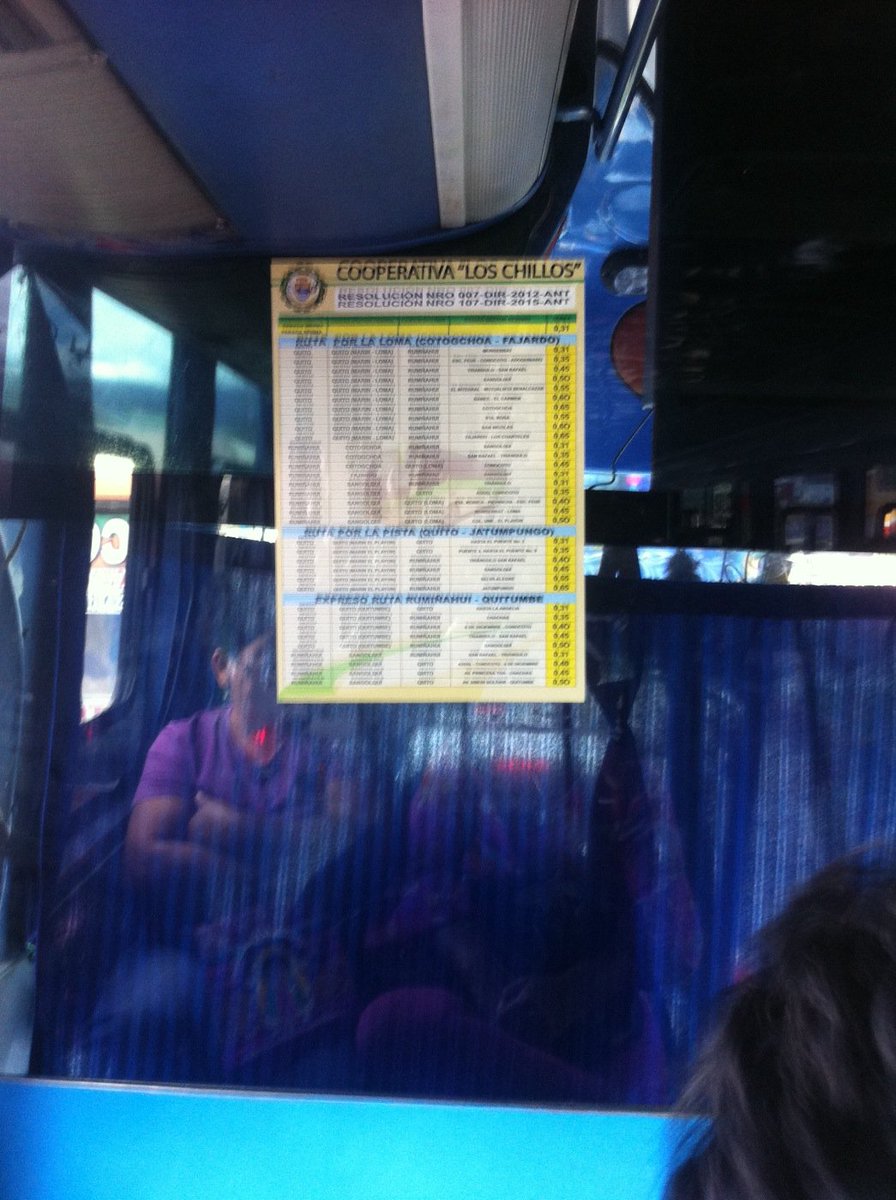 josea_grandal's tweet photo. @ANT_ECUADOR alguna información sobre el incremento en el pasaje en el transporte al valle de los chillos. https://t.co/m1QSQyddy2