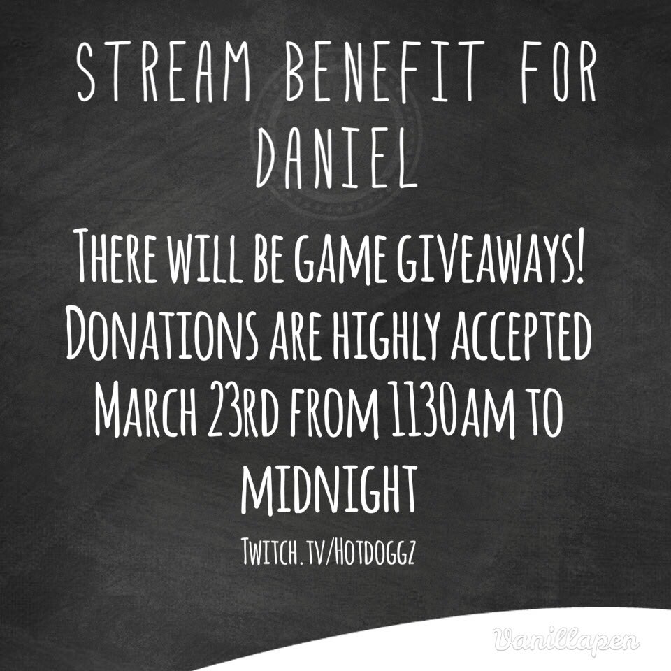 ingoberthegamer's tweet photo. @NC_FearTheBeard join us on March 23rd for a benefit stream for a real good friend. #benefitstream https://t.co/9ky2lctZHP