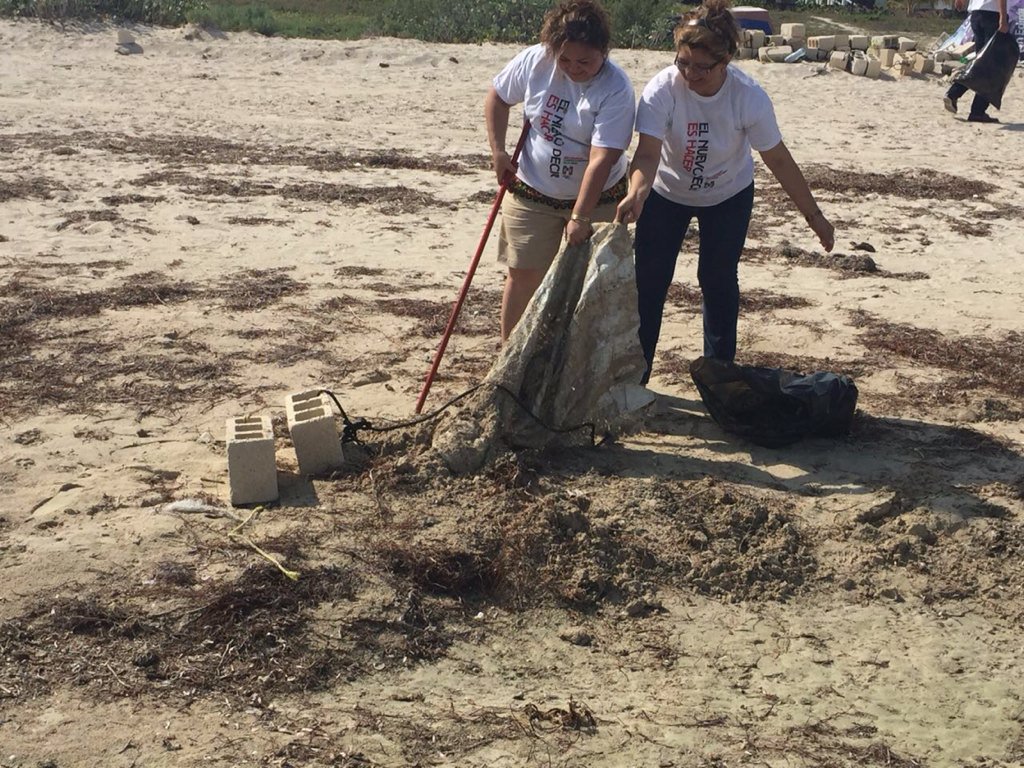 LucyOmana's tweet photo. Trabajando unidos por un México limpio #juntoshacemosmas #limpiezanacionaldeplayas #YUCATAN #seguimosenProgreso https://t.co/sn707bN1FB