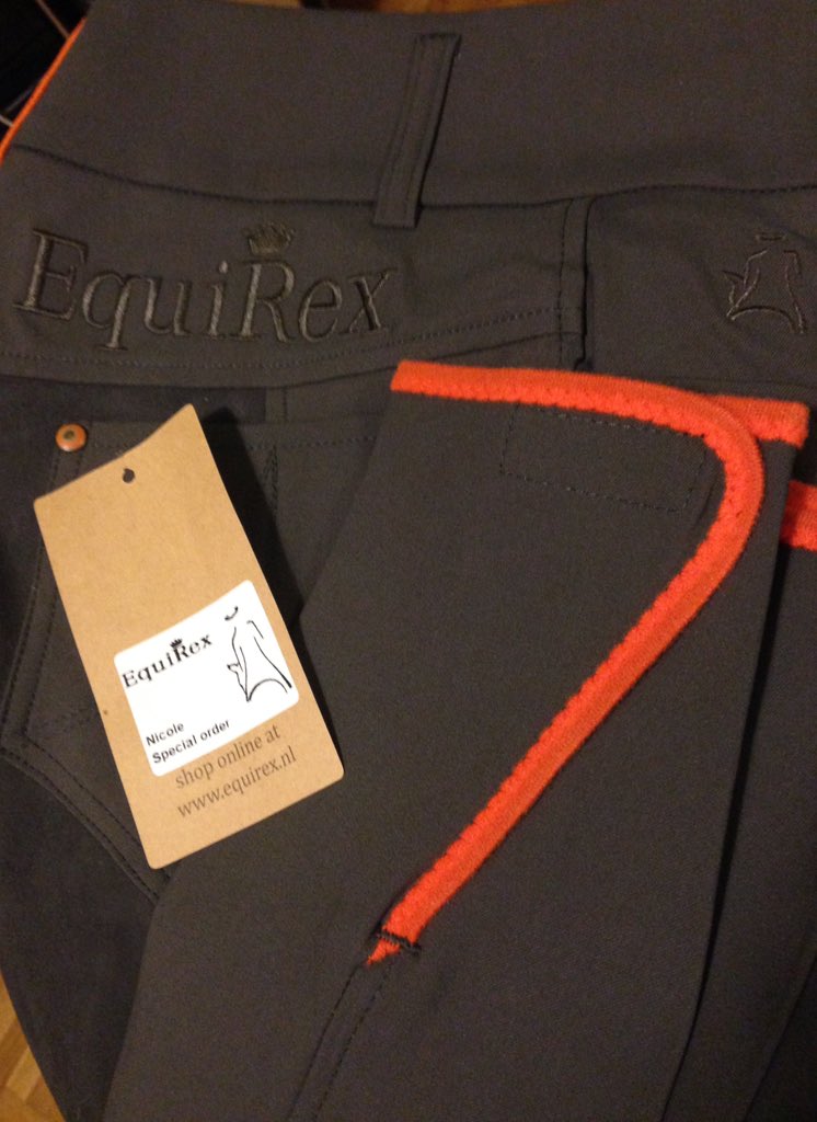 nicoledendulk's tweet photo. Very happy with my personal breeches made to fit. Thank you @EquirexNL  love wearing your clothes. https://t.co/uaXvbuC6pk