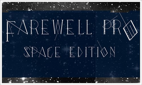 フォントミュージアム フリーフォント紹介 Farewell Pro 星座のラインをイメージしたようなフォント ファンタジーなどにマッチしそうです T Co Qzhiaqndfo Font T Co Zg5rm5wdux