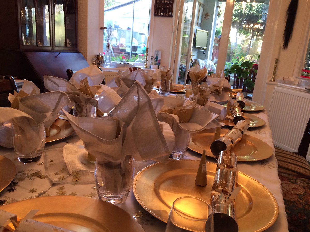 Great table with family or friends