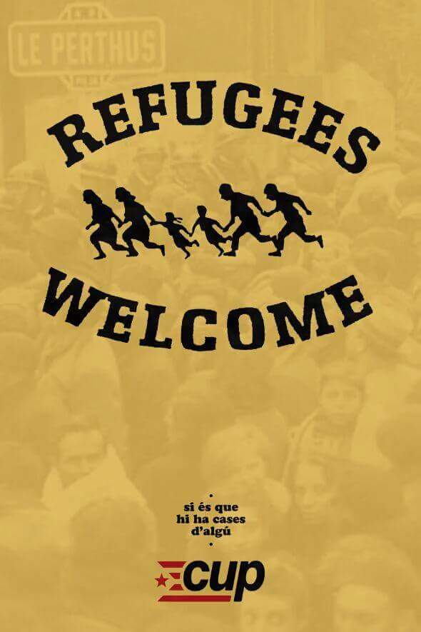 cupnacional's tweet photo. Casa meva és casa vostra si és que hi ha cases d'algú #RefugeesWelcome #UErgonya #OpenBorders #ProuRacisme https://t.co/KqsMoOrKVC