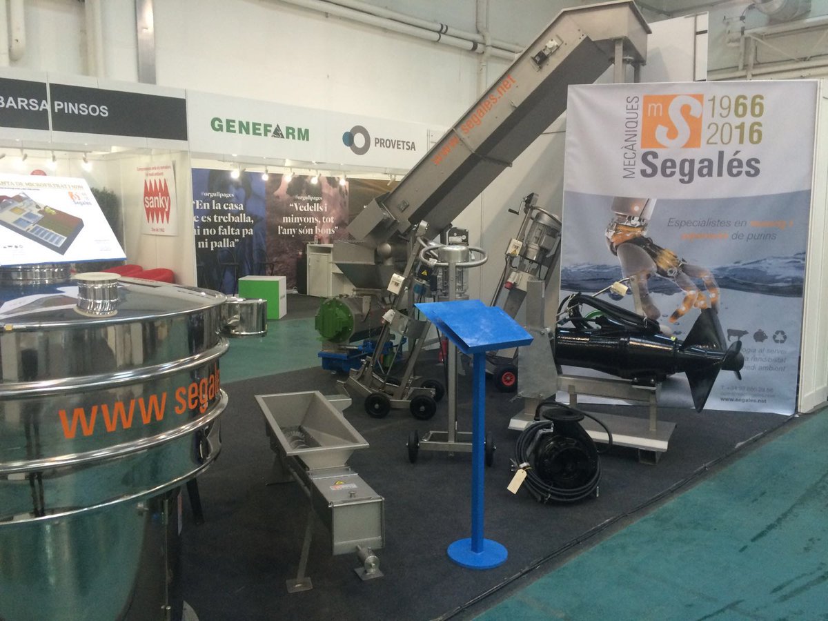 mecsegales's tweet image. Mecàniques Segalés present at &apos;&apos;Mercat del Ram&apos;&apos; in Vic (Barcelona, Spain)
#slurrytreatment #slurryseparation