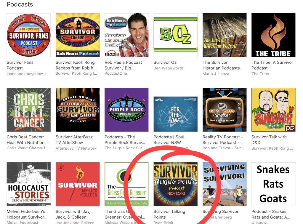 jesstalkstv's tweet photo. Look at us go!! https://t.co/qiUpbj2eHu #Top15Baby #Survivor #TalkingPointsPodcast https://t.co/pZRwLWfyGL