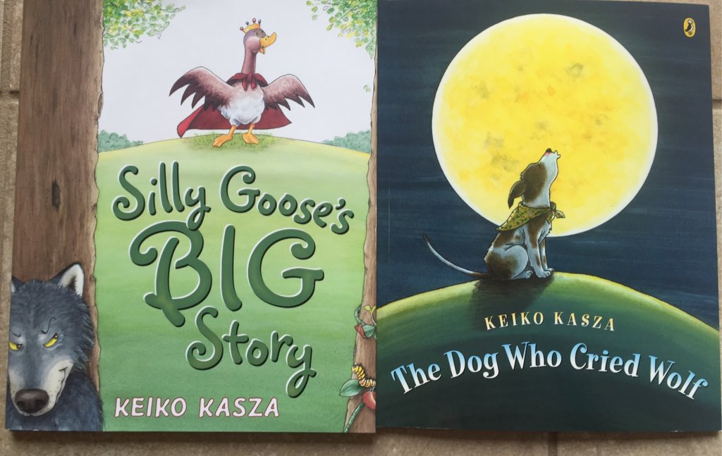 If you love Keiko Kasza's My Lucky Day as much as I do, you'll enjoy these-also great for reading aloud &amp; retelling
