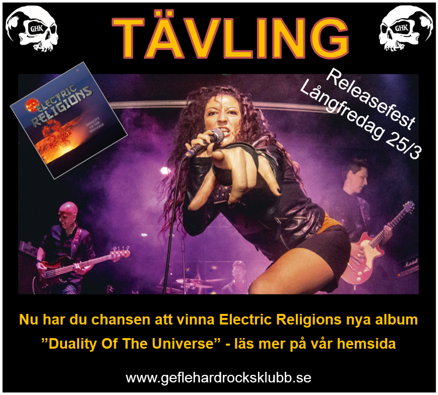 GefleHardrock's tweet photo. Mindre än 1 vecka kvar till Electric Religions Releasefest @ Dirty Harry Rockbar \m/
#harrysgavle #releasefest #live https://t.co/xD2jxLWu9o
