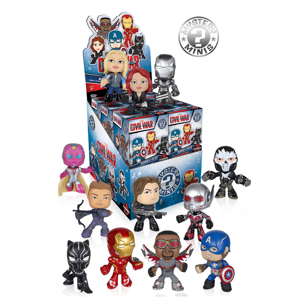 CollectorCorps's tweet image. RT &amp;amp; follow @CollectorCorps for a chance to win a 6-pack of Civil War Mystery Minis!