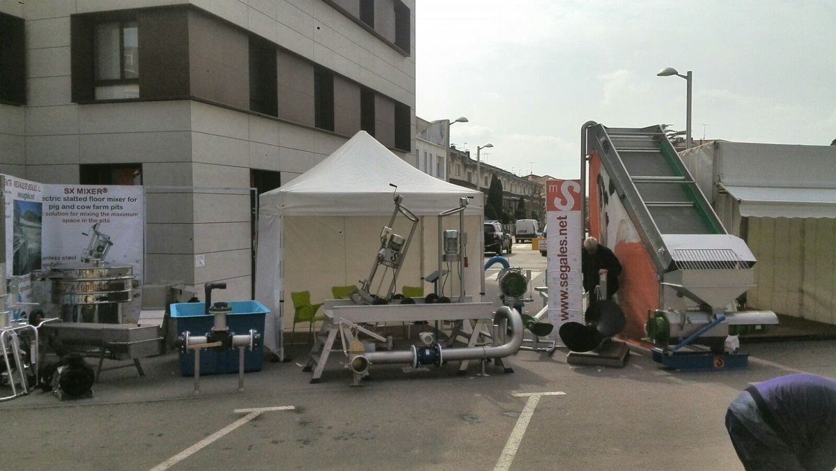 mecsegales's tweet image. Mecàniques Segalés present at Sant Josep&apos;s Fair in Mollerussa (Lleida, Spain)
#slurrytreatment #slurryseparation