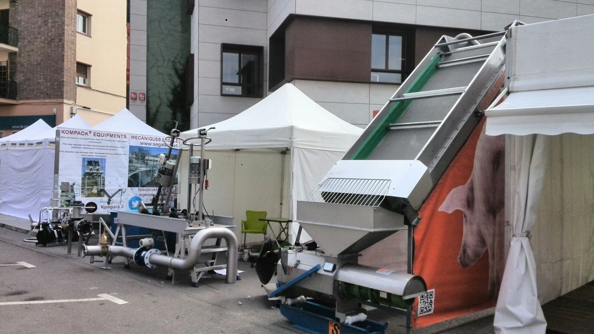 mecsegales's tweet image. Mecàniques Segalés present at Sant Josep&apos;s Fair in Mollerussa (Lleida, Spain)
#slurrytreatment #slurryseparation