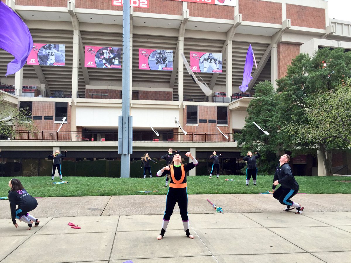 Lookin' great! GET IT CWi!!! #rollercoaster #WGI #wgi2016 #winterguard