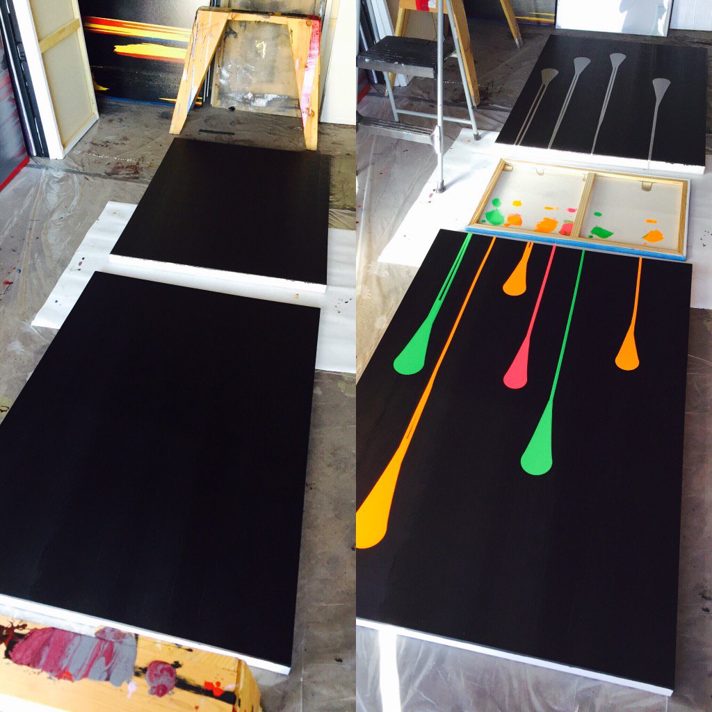 drips in progress #art #abstractart