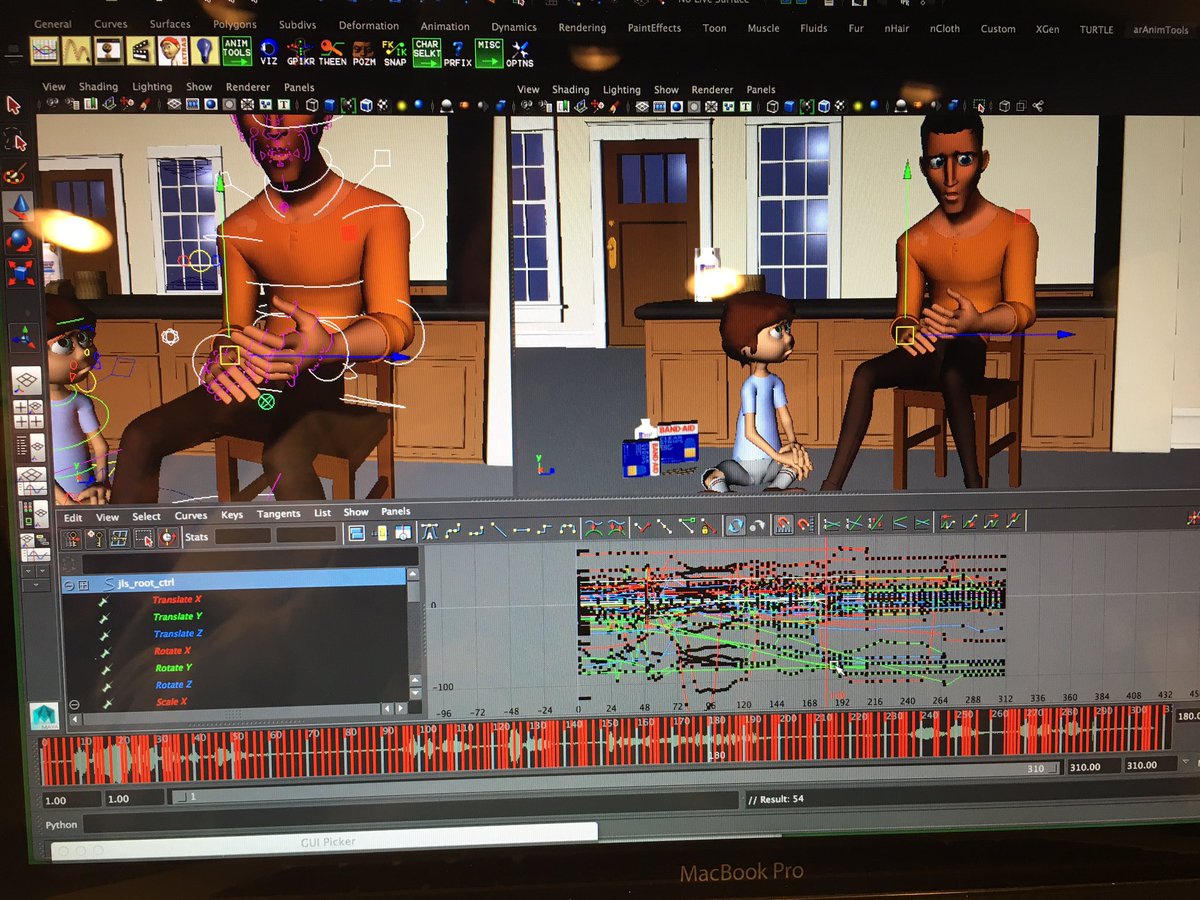 londonanimated's tweet image. Keys on keys #animation #keys #grapheditor