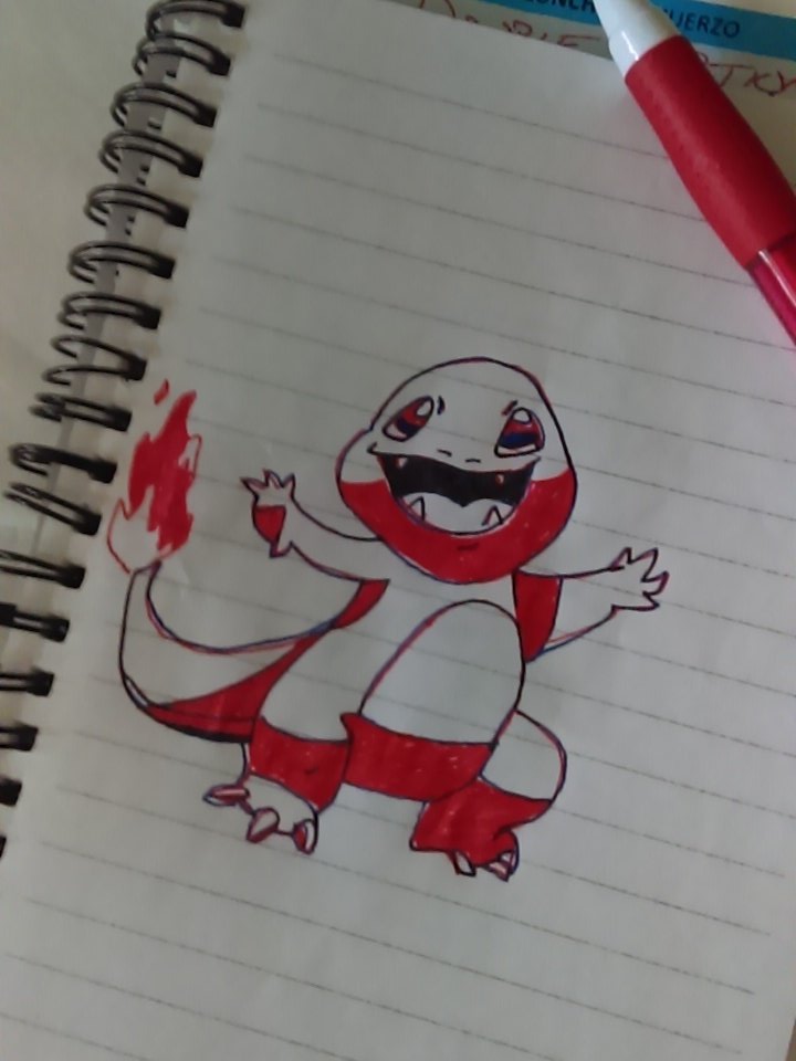 CharmingUncouth's tweet photo. Bored in the hospital, decided to #SketchEmAll #Pokemon #Charmander #GenOne4Life #CysticFibrosis #LungTransplant https://t.co/m8YWFNMn2T