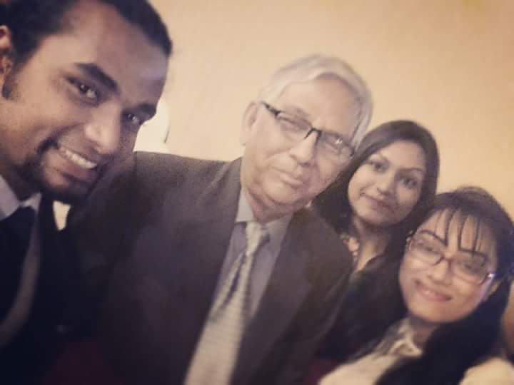 KashfiaF's tweet photo. With the ex governor of central bank of Bangladesh and a renowned economist. 
#proudtobehisstudent
#NRBconference https://t.co/ogLM0qZcPe