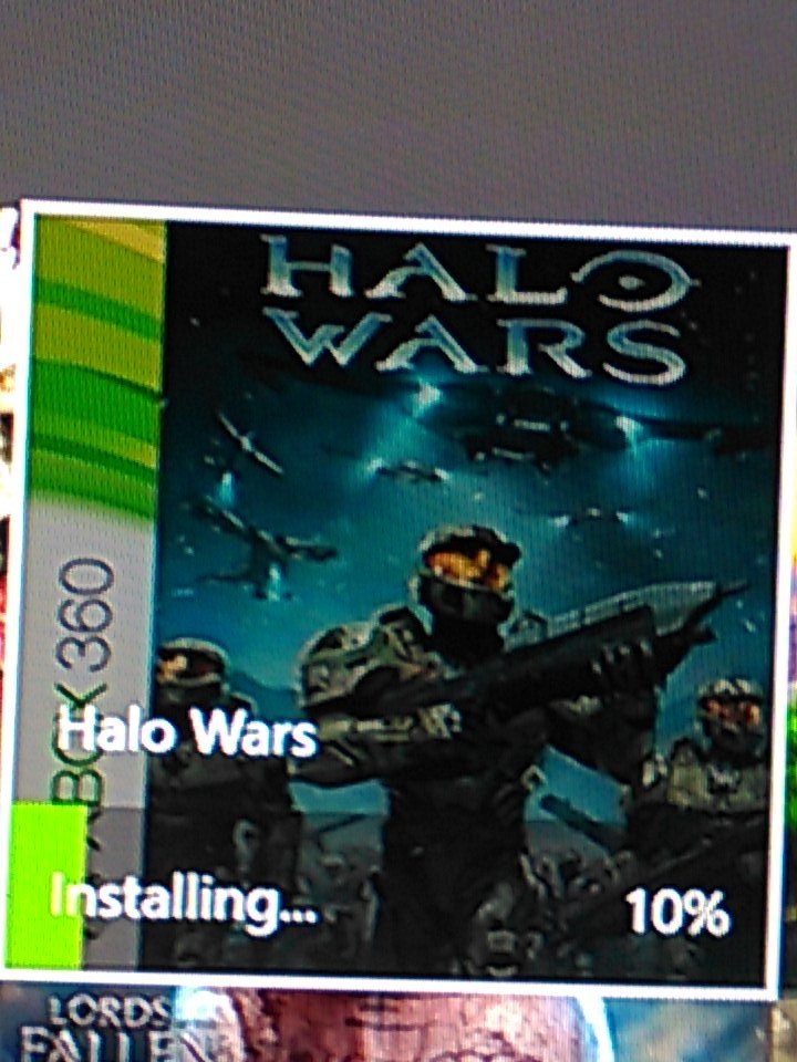 BonkEyePrime's tweet photo. Omg!!! @halowarss @Halo @xboxuk #HaloWars #backwardscompatable #XboxOne #xboxlive https://t.co/d8fuvIbwQO