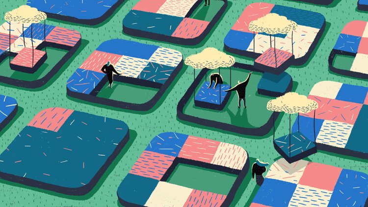 Yaconic's tweet photo. #MeDesveloPorque veo las ilustraciones de @YukaiDu en tiempos de obsesión por el celular. https://t.co/U7aLPKsVz7 https://t.co/80RThQ9pqz