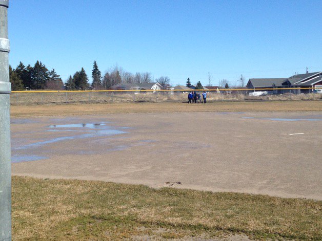 krdunbar's tweet photo. LSSU softball working on the field and hoping to get a couple of home games this year. https://t.co/sgipe33pN8