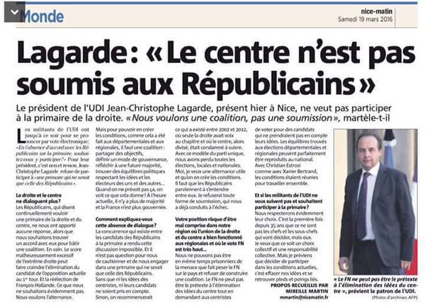 OlivierCadic's tweet photo. Le Congrès @UdiMonde vote unanimement la non participation á la primaire de la Droite. @OlivierCadic @Meyer_Habib https://t.co/weTp1vQ68R