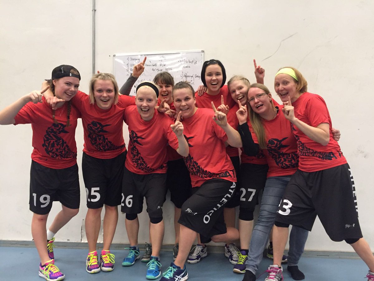 Finnish champions again! 3rd time in a row. So proud of us! #ultimatefi #smtour