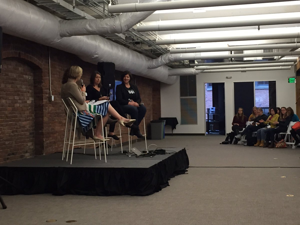 LilyLChang's tweet photo. Great dialogue &amp; insight about STEM &amp; professional women @CapitalOne @WomenWhoCode from @VMware at CONNECT2016 https://t.co/K7lrEp7Ynq