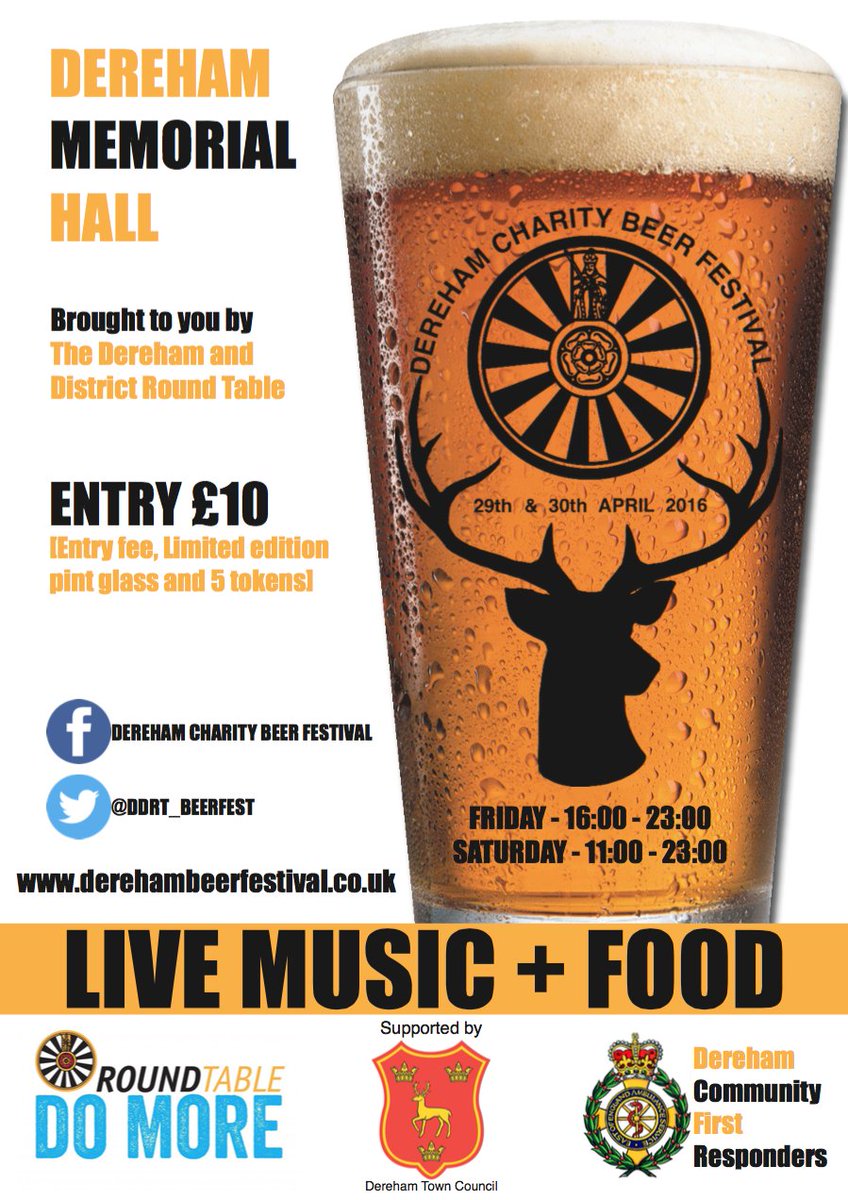 DDRT_BeerFest's tweet photo. @BusseysNorfolk Opportunity to promote new Peugeot brand at Charity Beer Fest in Dereham. Interested in sponsorship? https://t.co/acQsABRJaW