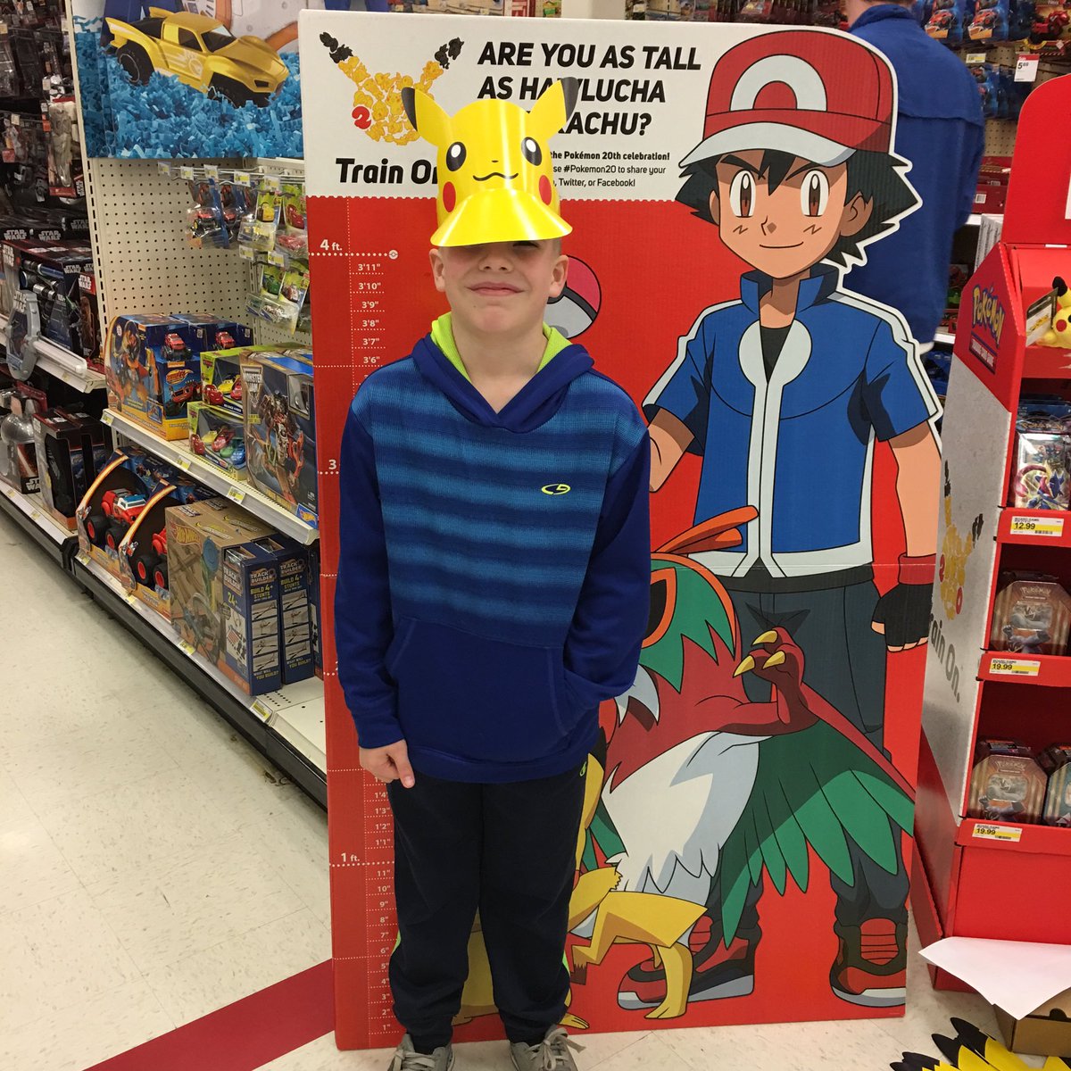 My son, the ultimate Pokemon fan! #Pokemon20