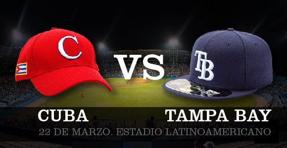 cubanauta's tweet photo. Next Tuesday March-22-2016 @RaysBaseball vs #CubanTeam @MLB #Cuba #Havana #Baseball @POTUS @BarackObama #ObamaEnCuba https://t.co/KQXXB850JR