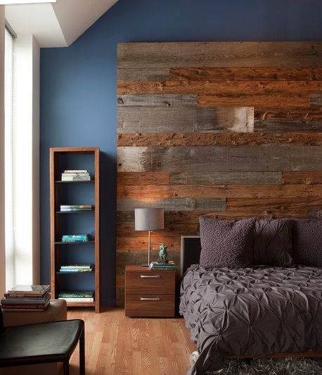 amaseth's tweet photo. Reclaimed wood makes for a stunning headboard. #PinterestPOTD #ainteriors https://t.co/KJAqnFEef3 https://t.co/xkisjBhklN