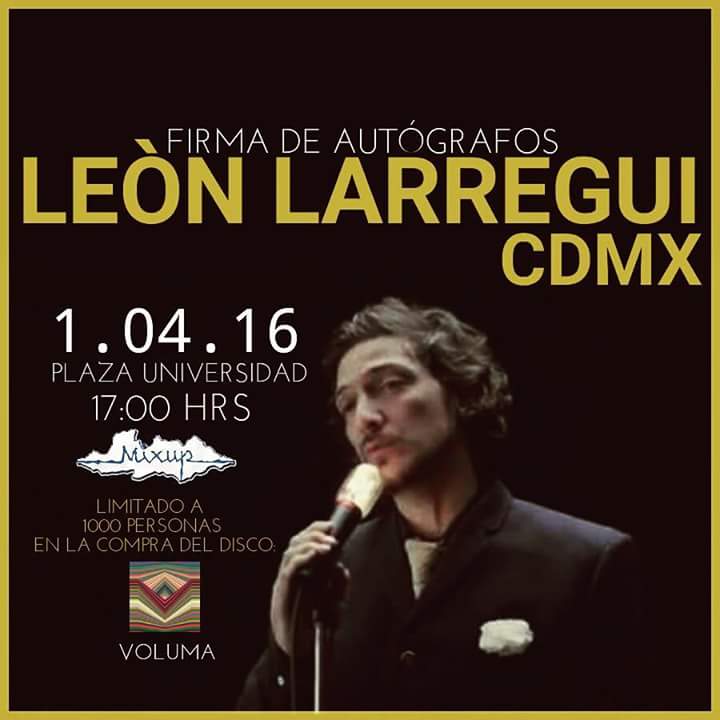 RevoltionHead's tweet photo. ¡Firma de autógrafos de @LeonBenLarregui ! Limitado a 1000 personas.
¿a quien veremos por ahí?
#coberturarevolution https://t.co/sflX70s5qf