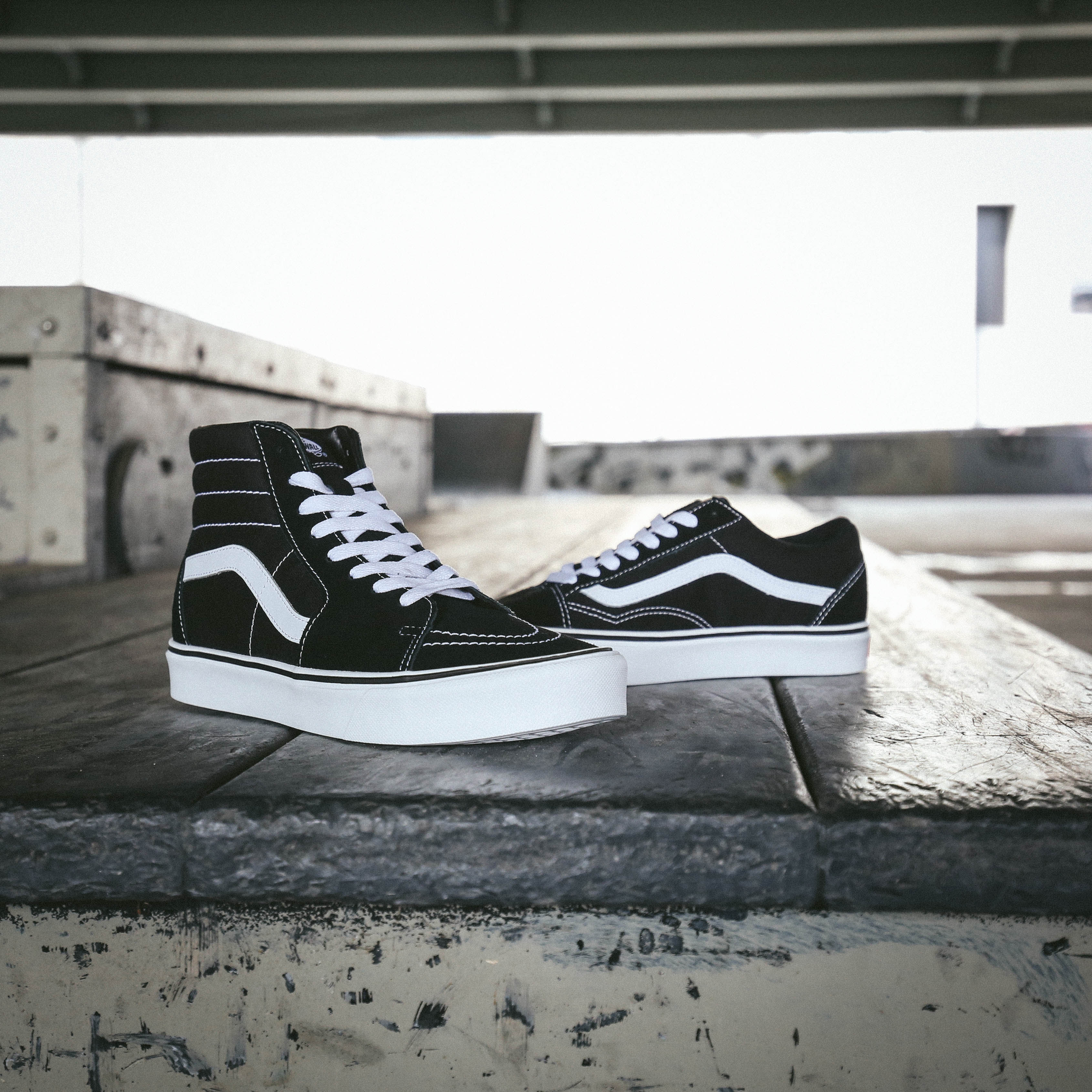 Foot Locker Canada on Twitter: "The "Sk8- Hi Lite" and "Old Skool" is available at select Foot Locker stores. https://t.co/FpKq7hmm0m" / Twitter