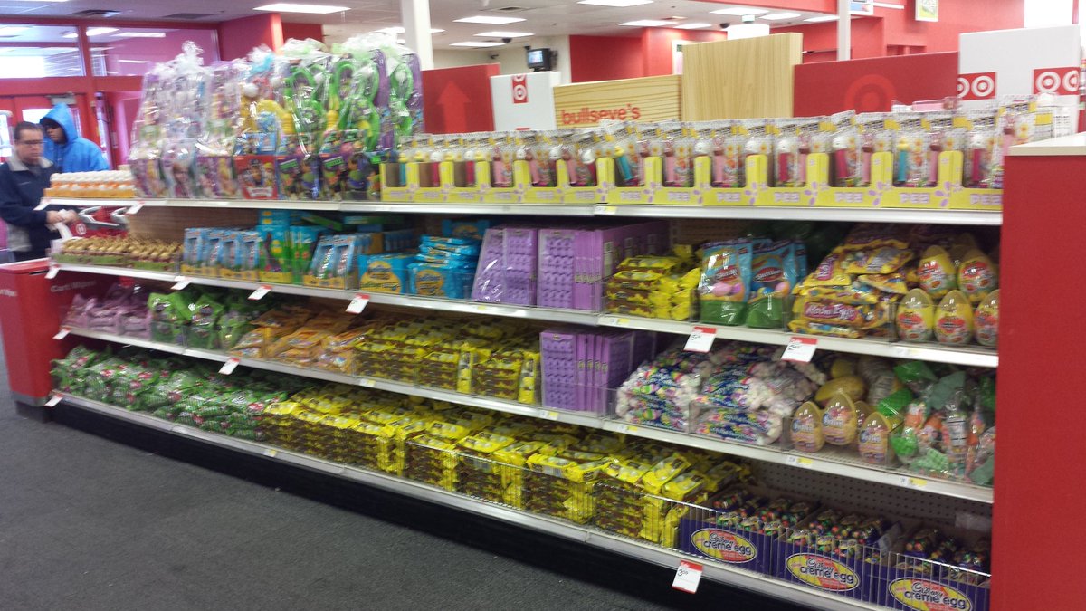 SCvach's tweet photo. Easter's in one week. Get your candy on! #bullseyesplayground #inthestoreonthefloor @GinaMogollon @jonpaterniti https://t.co/gGIdWoNG46