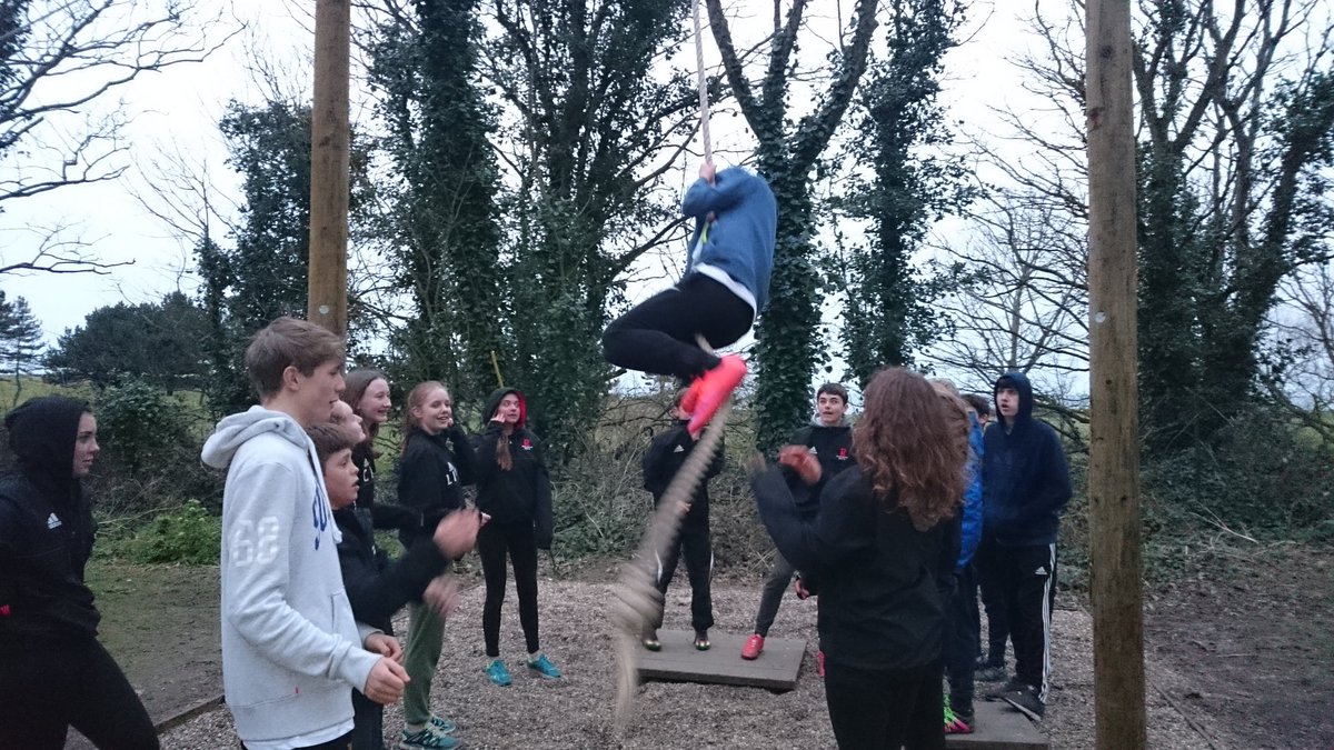 rossettPE's tweet photo. Obstacle challenge for group 3/F #RST16 https://t.co/So3Z0woHSd