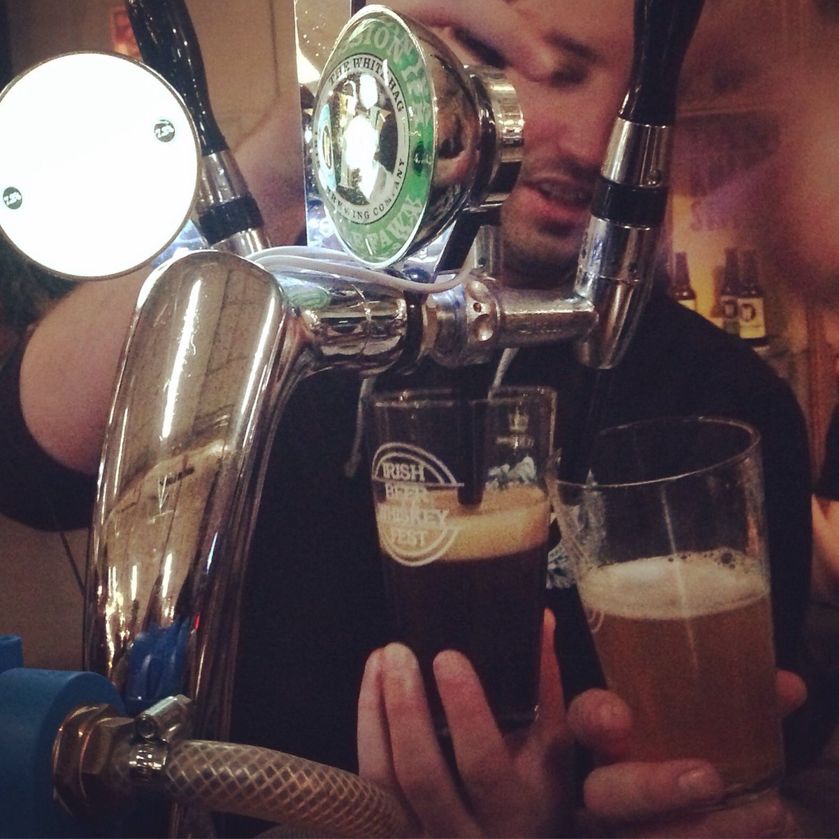 The @whitehagbrewery.. So many great ales, IPAs and stouts.. #IrishBeerandWhiskeyFest #irishcraftbeer #craftbeer