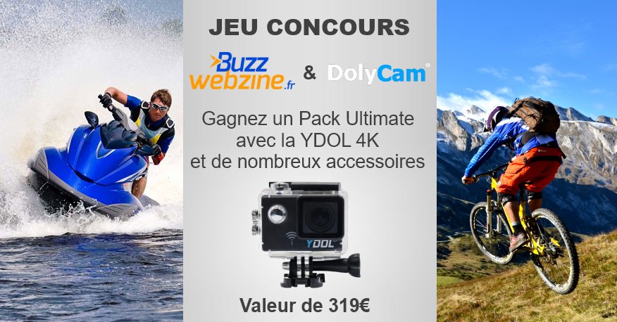 BuzzWebzine's tweet photo. #JeuConcours : gagnez 1 pack Ultimate @DolyCam YDOL 4K (319€) tout est expliqué ici -> https://t.co/hIvwdtTGot https://t.co/T9MTyDKgpu