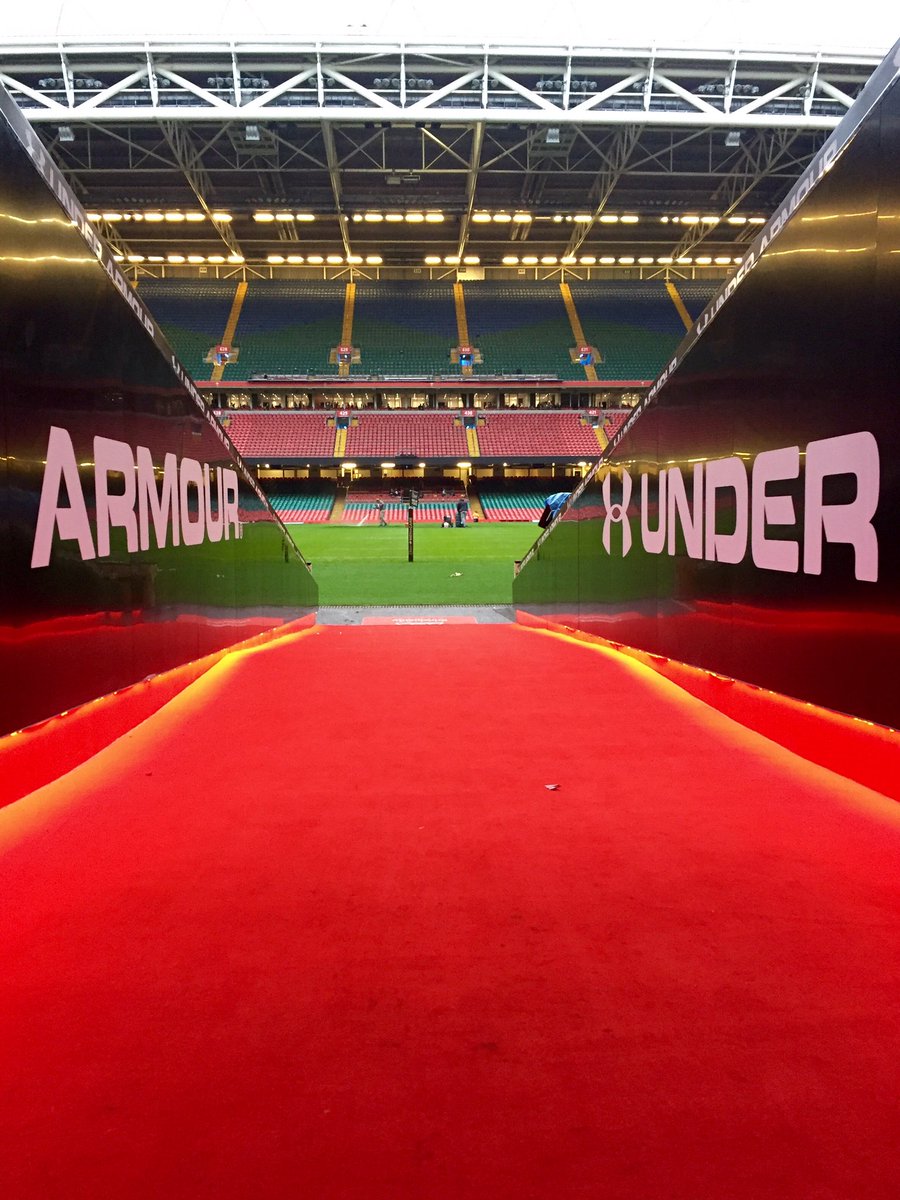 OutofBroadcast's tweet photo. 6 Nations completed in Wales 2016 #UnderArmourUK #principalitySta  #millenniumStad https://t.co/uicCCzTNoM