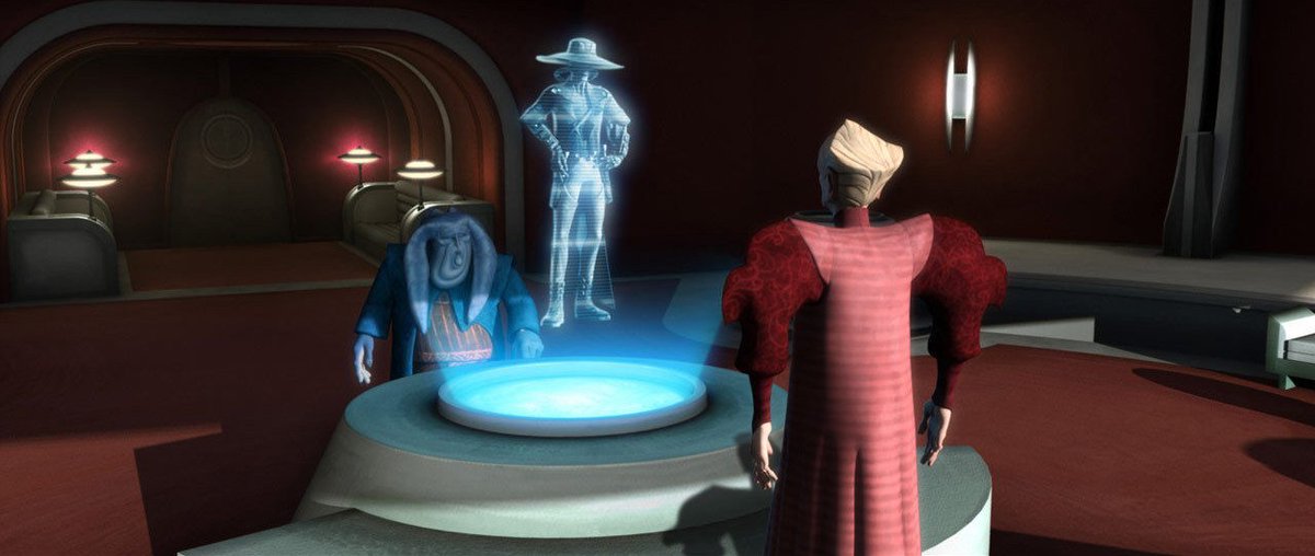 TheSWU's tweet image. #QOTD:

"I'm in control. I make the rules now."
- Cad Bane